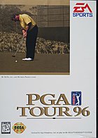 PGA Tour 96 - Sega Megadrive Cover & Box Art