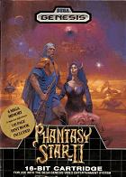 Phantasy Star II - Sega Megadrive Cover & Box Art