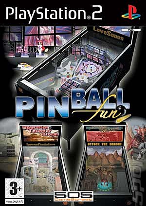 Pinball Fun - PS2 Cover & Box Art