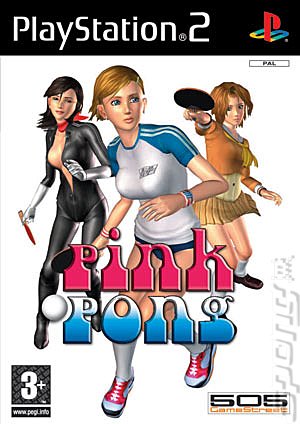Pink Pong - PS2 Cover & Box Art