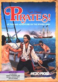 Pirates! - Apple II Cover & Box Art