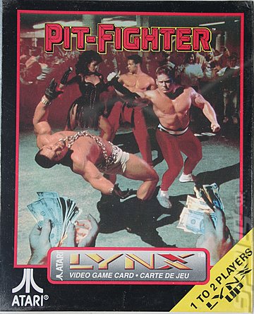 Pit-Fighter - Lynx Cover & Box Art