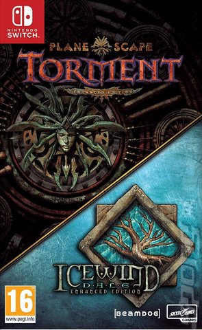 Planescape: Torment and Icewind Dale Enhanced Edition - Switch Cover & Box Art
