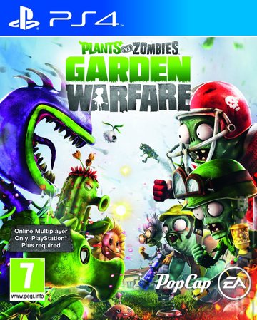 Plants Vs Zombies: Garden Warfare - PS4 Cover & Box Art