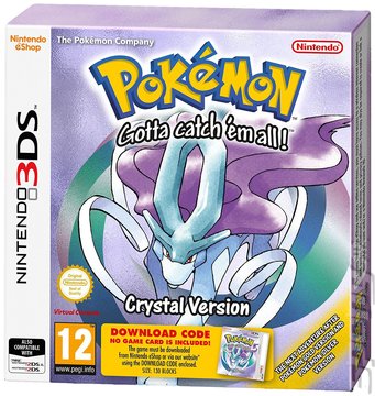 Pokemon Crystal - 3DS/2DS Cover & Box Art