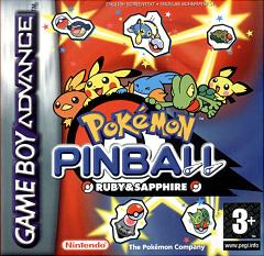 Pokemon Pinball: Ruby & Sapphire - GBA Cover & Box Art