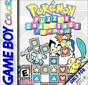 Pokemon Puzzle Challenge - Game Boy Color Cover & Box Art