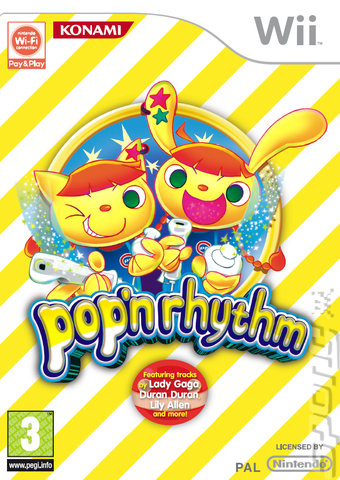 Pop 'n Rhythm - Wii Cover & Box Art
