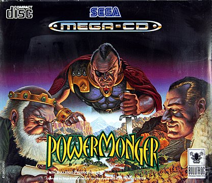 Power Monger - Sega MegaCD Cover & Box Art
