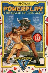 Powerplay: Game of the Gods - Spectrum 48K Cover & Box Art