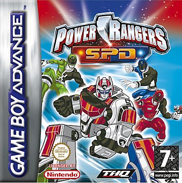 Power Rangers: Space Force Delta - GBA Cover & Box Art
