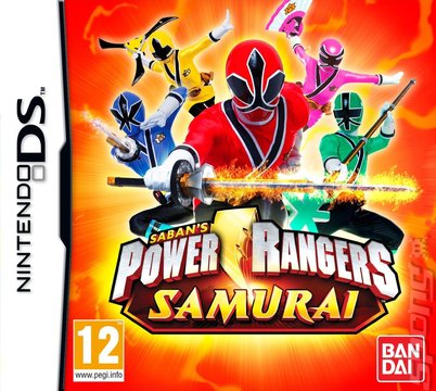 Power Rangers: Samurai - DS/DSi Cover & Box Art