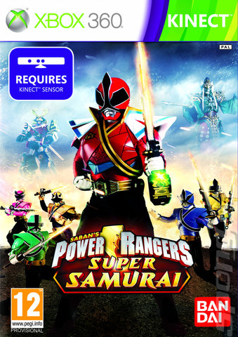 Power Rangers: Super Samurai - Xbox 360 Cover & Box Art
