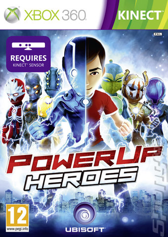 PowerUp Heroes - Xbox 360 Cover & Box Art