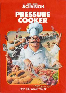 Pressure Cooker - Atari 2600/VCS Cover & Box Art