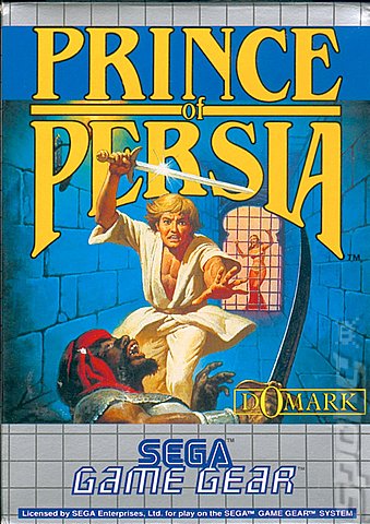 Prince of Persia - Game Gear Cover & Box Art