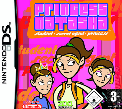 Princess Natasha: Student Secret Agent Princess - DS/DSi Cover & Box Art