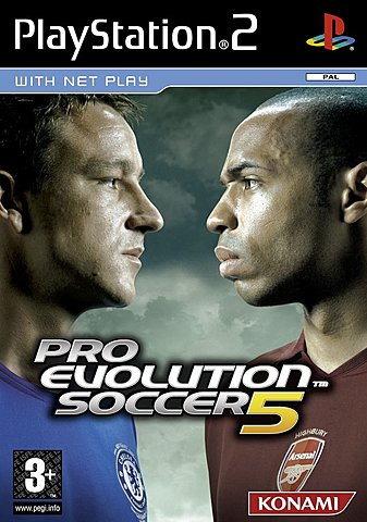 Pro Evolution Soccer 5 - PS2 Cover & Box Art