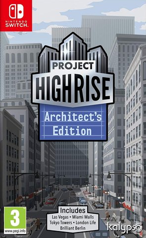 Project Highrise: Architect's Edition - Switch Cover & Box Art