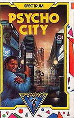 Psycho City - Spectrum 48K Cover & Box Art