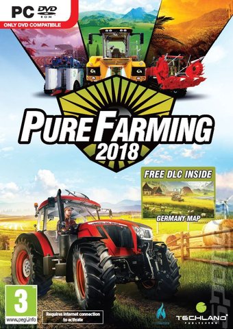 Pure Farming 2018 - PC Cover & Box Art