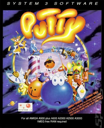 Putty Squad - Amiga Cover & Box Art