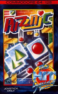 Puzznic - C64 Cover & Box Art
