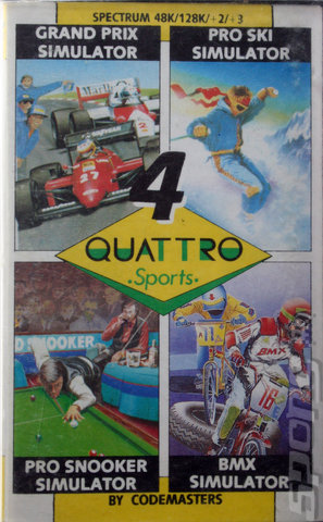 Quattro: Sports - Spectrum 48K Cover & Box Art
