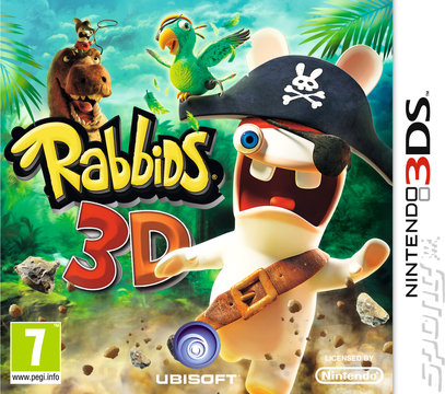 Rabbids 3D - 3DS/2DS Cover & Box Art