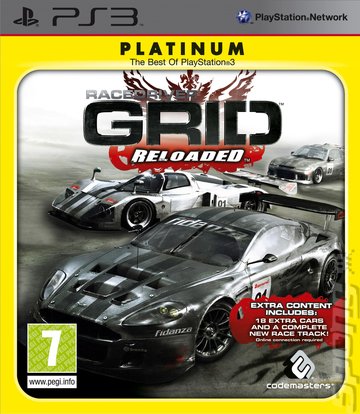 Racedriver: GRID: Reloaded - PS3 Cover & Box Art
