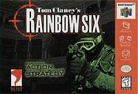 Tom Clancy's Rainbow Six - N64 Cover & Box Art