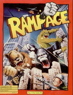 Rampage - C64 Cover & Box Art