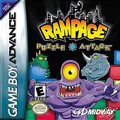 Rampage Puzzle Attack - GBA Cover & Box Art