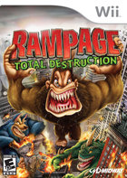 Rampage: Total Destruction - Wii Cover & Box Art