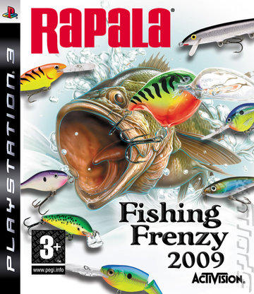 Rapala Fishing Frenzy 2009 - PS3 Cover & Box Art