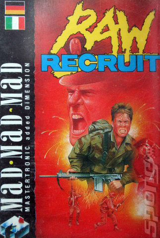 Raw Recruit - C64 Cover & Box Art