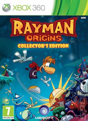 Rayman Origins - Xbox 360 Cover & Box Art