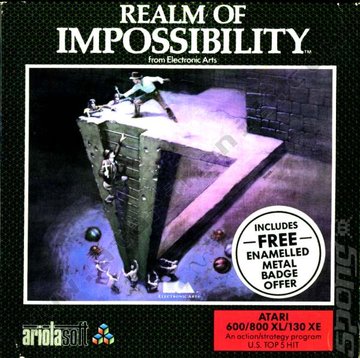 Realm of Impossibility - Atari 400/800/XL/XE Cover & Box Art