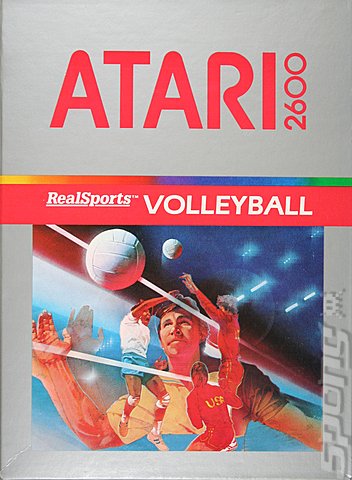 Realsports: Volleyball - Atari 2600/VCS Cover & Box Art