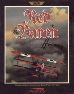 Red Baron - Amiga Cover & Box Art