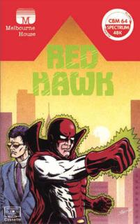 Red Hawk - C64 Cover & Box Art