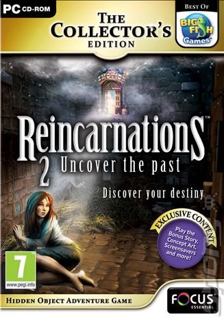 Reincarnations 2: Uncover the Past Collector�s Edition - PC Cover & Box Art