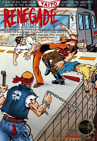 Renegade - NES Cover & Box Art