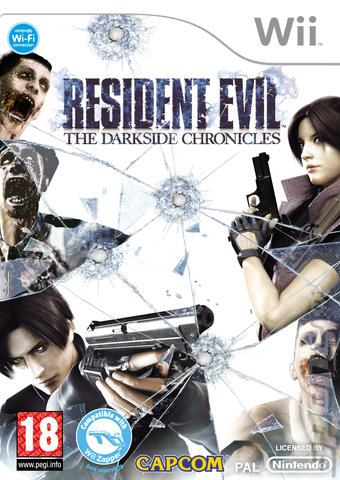 Resident Evil: The Darkside Chronicles - Wii Cover & Box Art