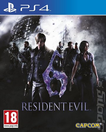 Resident Evil 6 - PS4 Cover & Box Art