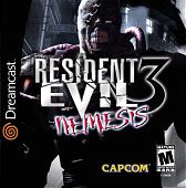 Resident Evil 3 Nemesis - Dreamcast Cover & Box Art