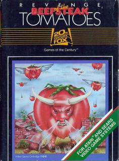 Revenge of the Beefsteak Tomatoes - Atari 2600/VCS Cover & Box Art