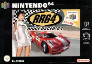 Ridge Racer 64 - N64 Cover & Box Art