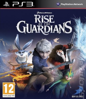 Rise of the Guardians - PS3 Cover & Box Art
