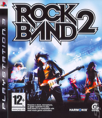 Rock Band 2 - PS3 Cover & Box Art